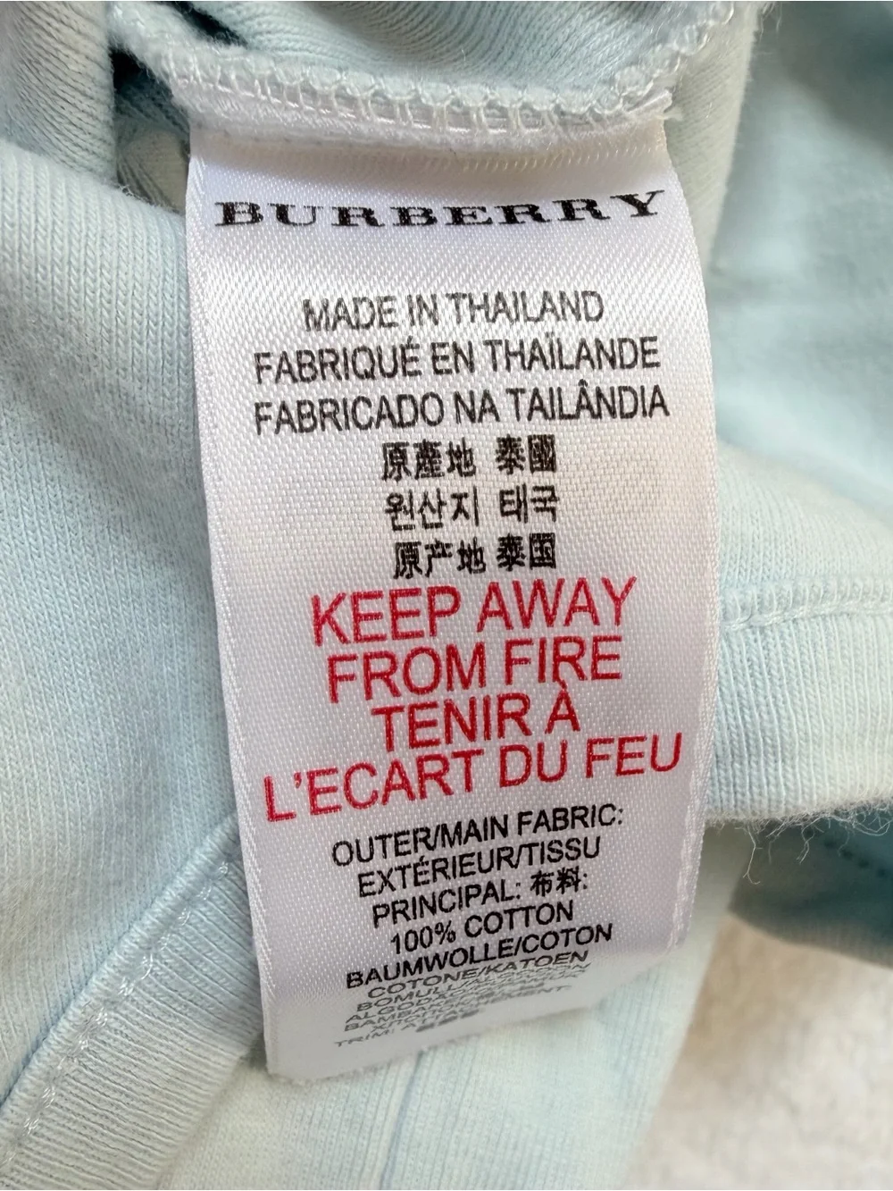 Burberry please check